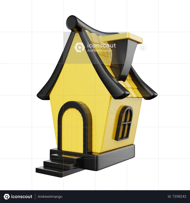 Fairytale House  3D Icon