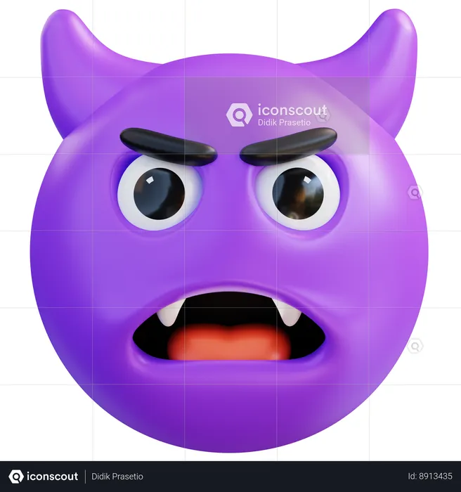 Fake Sad Emoji 3D Icon