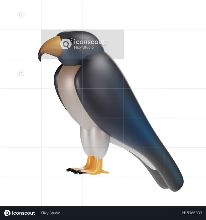 Falcon  3D Icon