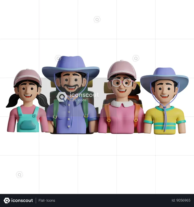 Family Adventure  3D Icon