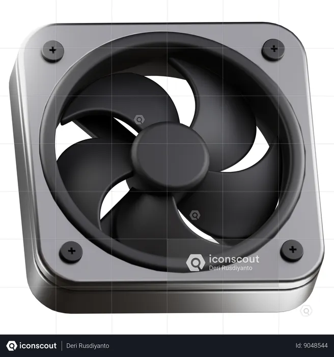 Fan  3D Icon