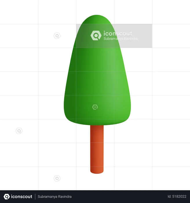 Fancy Tree  3D Icon