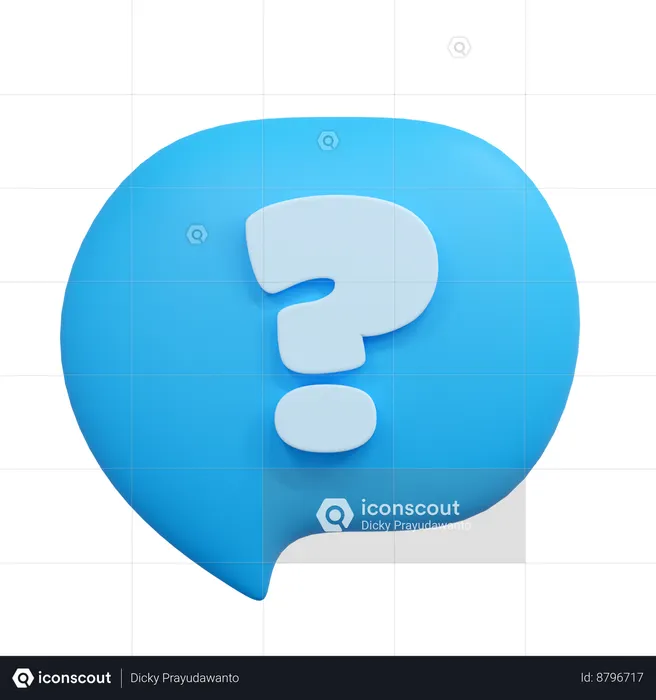 Faq  3D Icon