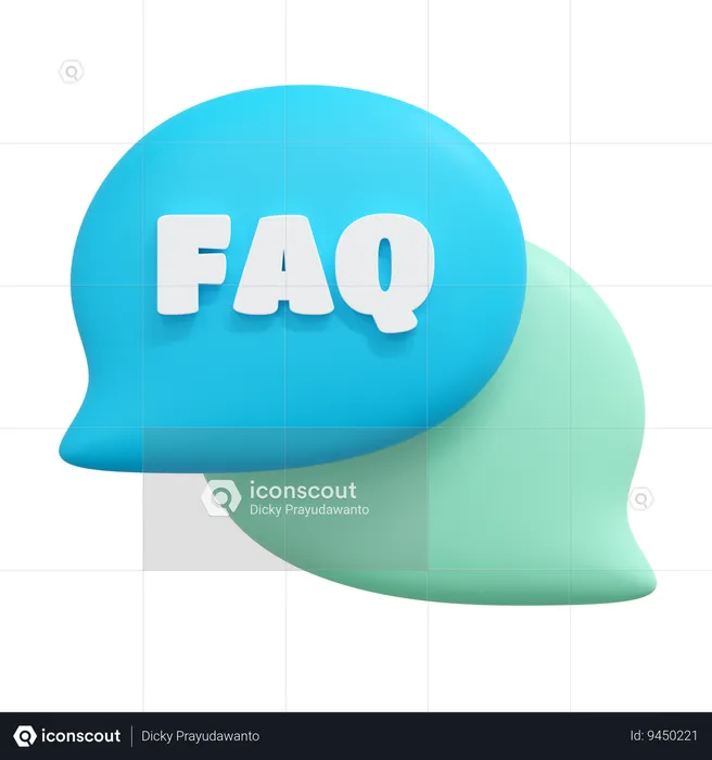Faq  3D Icon