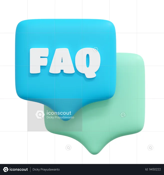 Faq  3D Icon