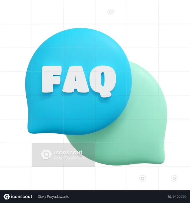 Faq  3D Icon