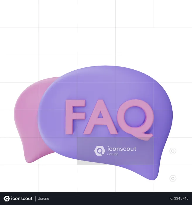 Faq  3D Illustration