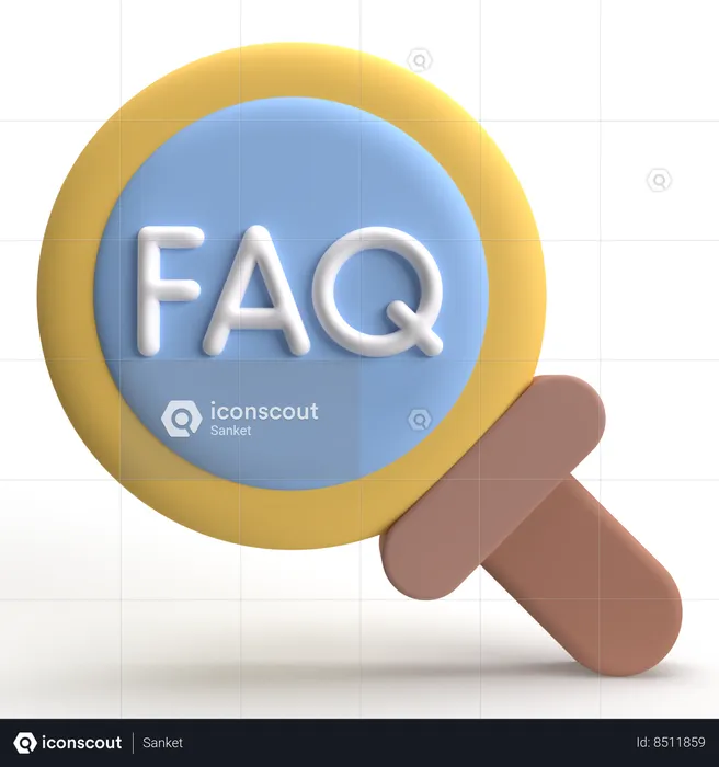 FAQ Search  3D Icon