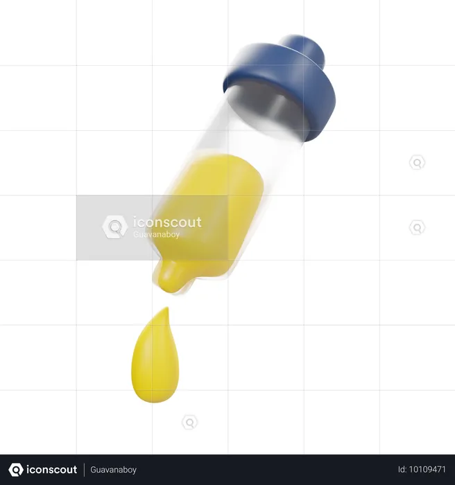 Farbpipette  3D Icon