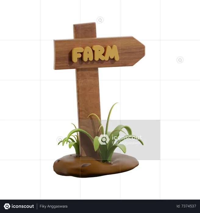 Farm Board  3D Icon