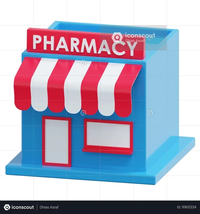 Farmacia  3D Icon