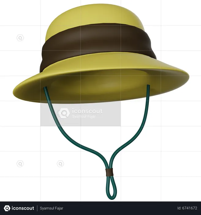 Farmer Hat  3D Icon