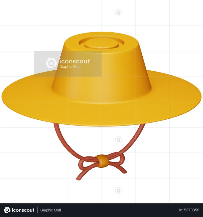 Farming Hat  3D Icon