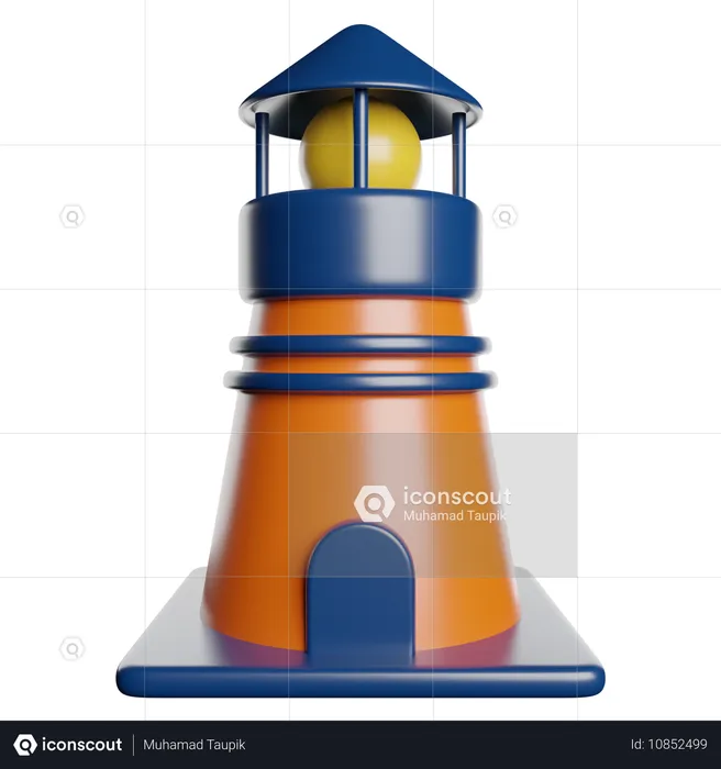 Faro  3D Icon