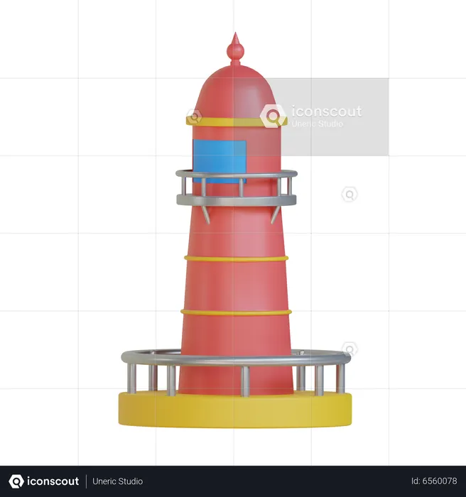 Farol  3D Icon