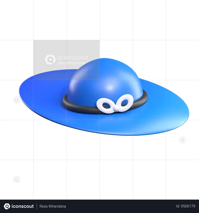 Fashion Hat  3D Icon