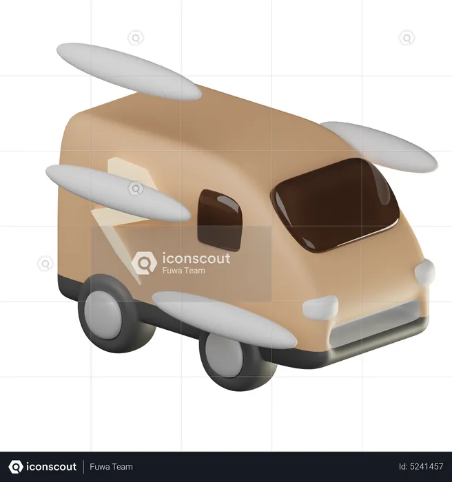 Fast Delivery  3D Icon