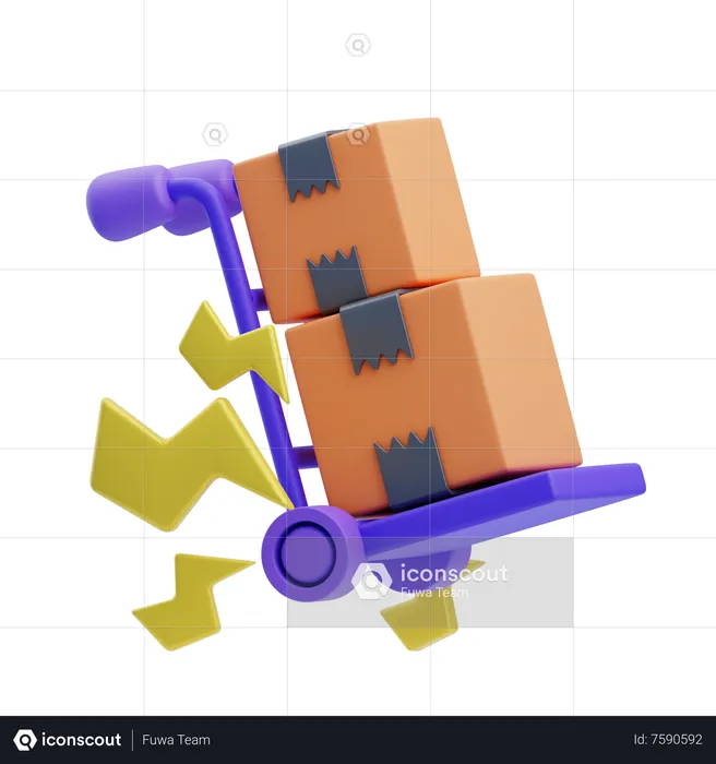 Fast Delivery  3D Icon