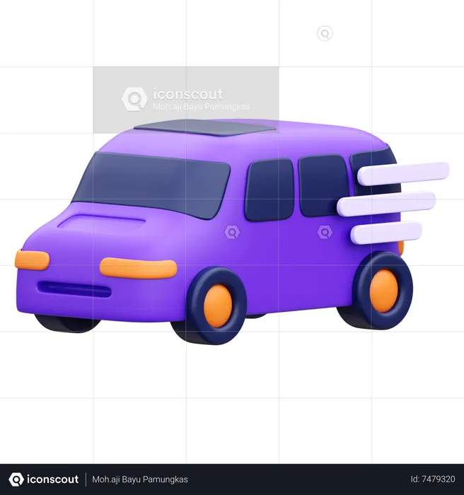 Fast Delivery  3D Icon