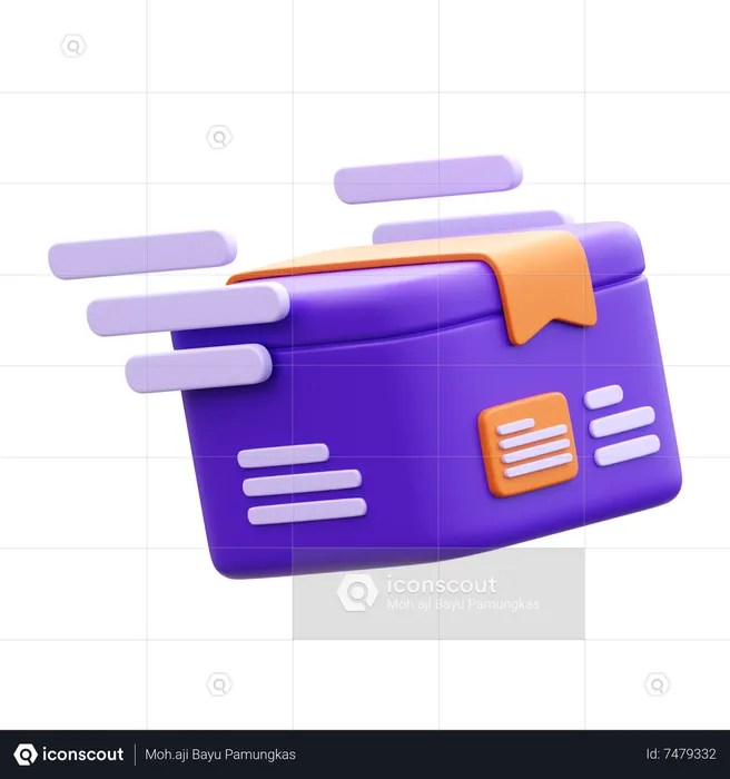 Fast Delivery  3D Icon