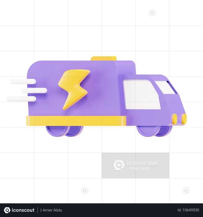 Fast delivery  3D Icon