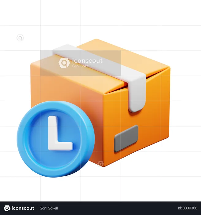 Fast Delivery  3D Icon