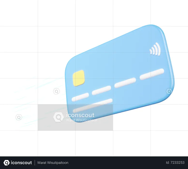 Fast Online Payment  3D Icon