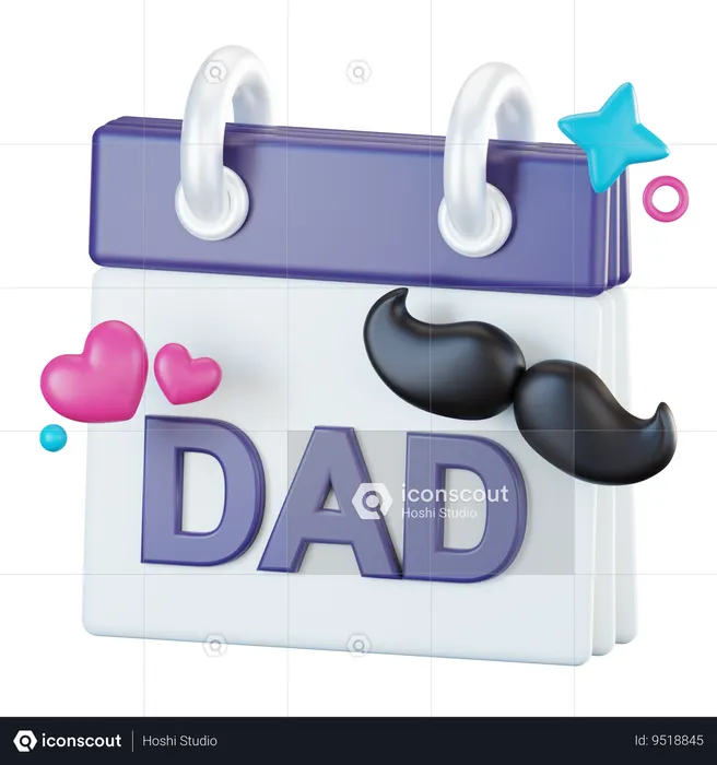 Father Day  3D Icon