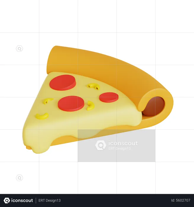 Fatia de pizza  3D Icon