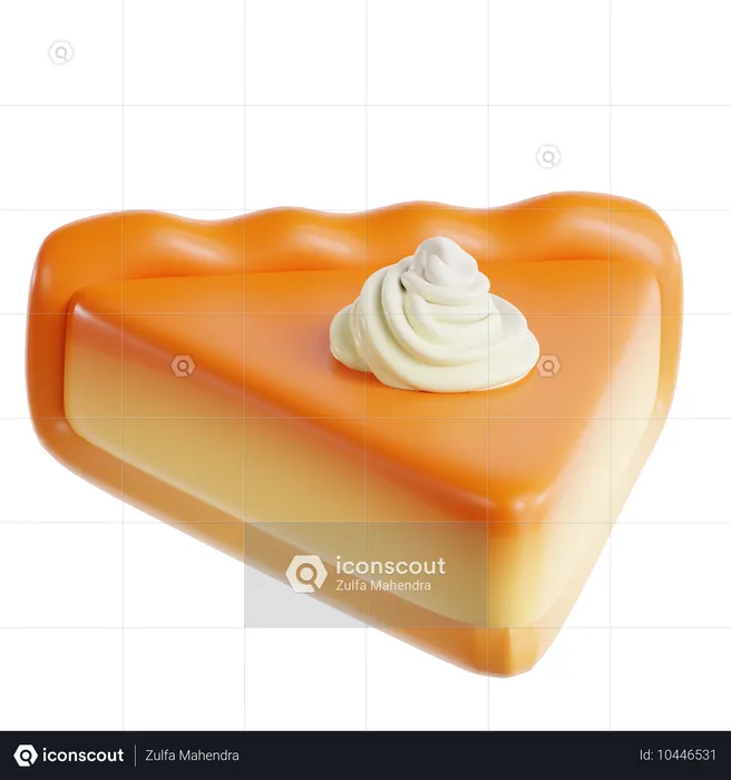 Pedaço de torta  3D Icon