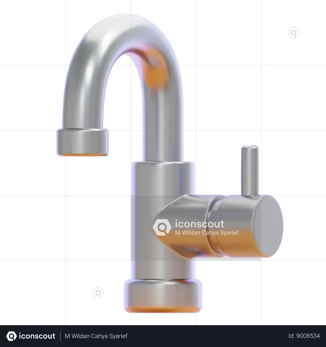 FAUCET  3D Icon