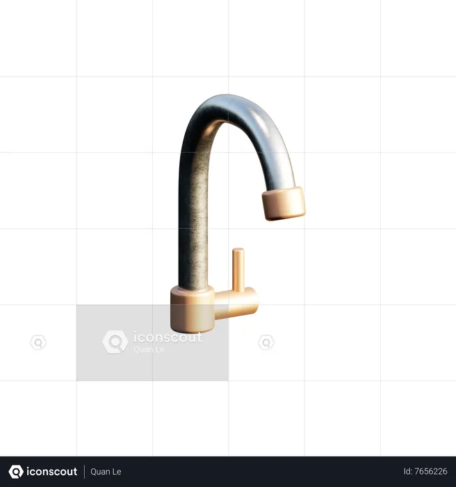 Faucet  3D Icon