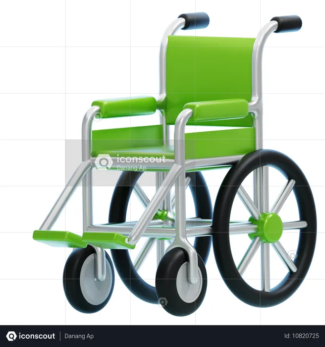 Fauteuil roulant  3D Icon