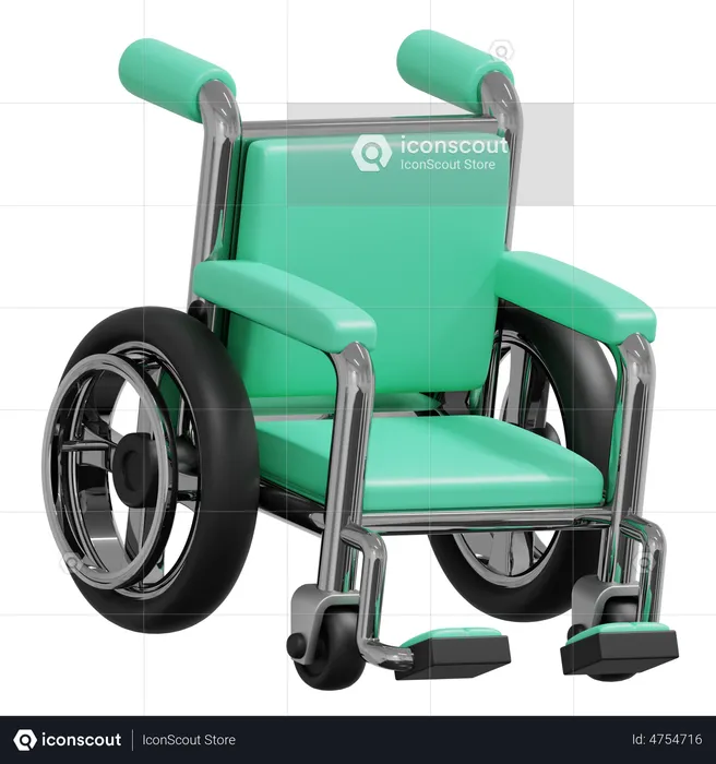 Fauteuil roulant  3D Icon