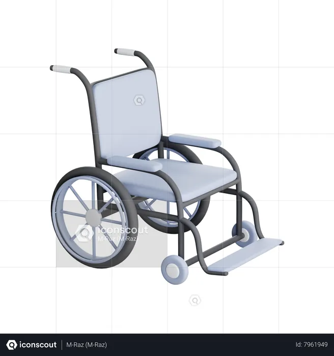 Fauteuil roulant  3D Icon