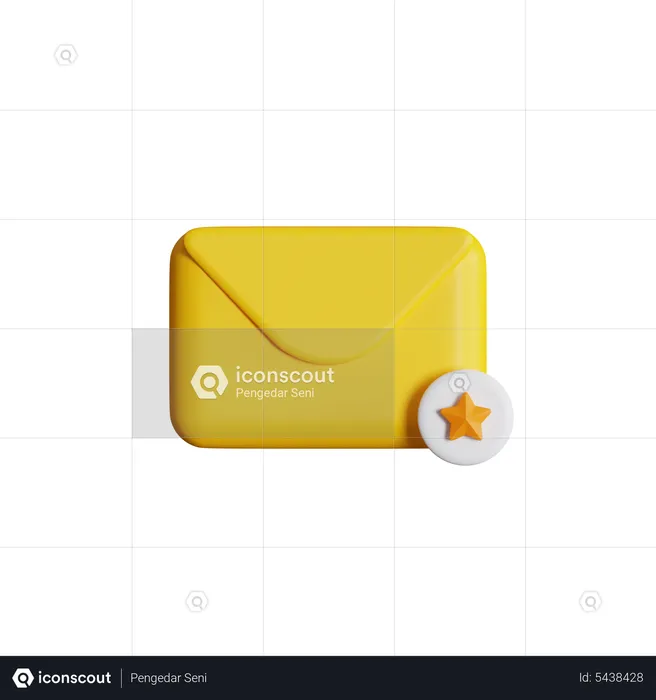 Email préféré  3D Icon