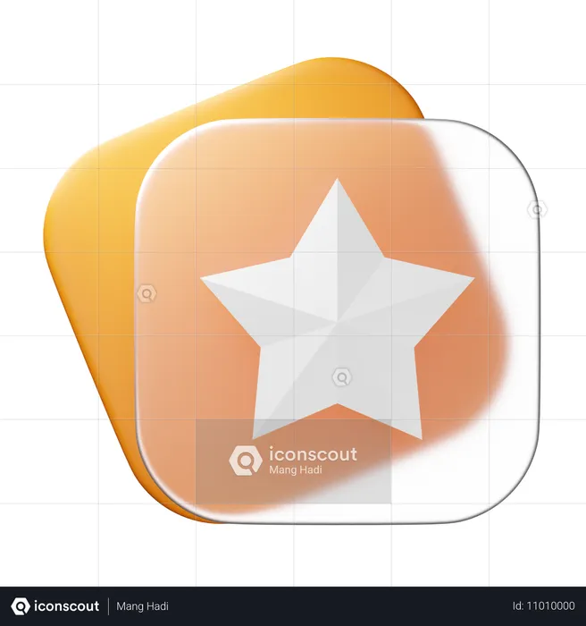 Favorit  3D Icon