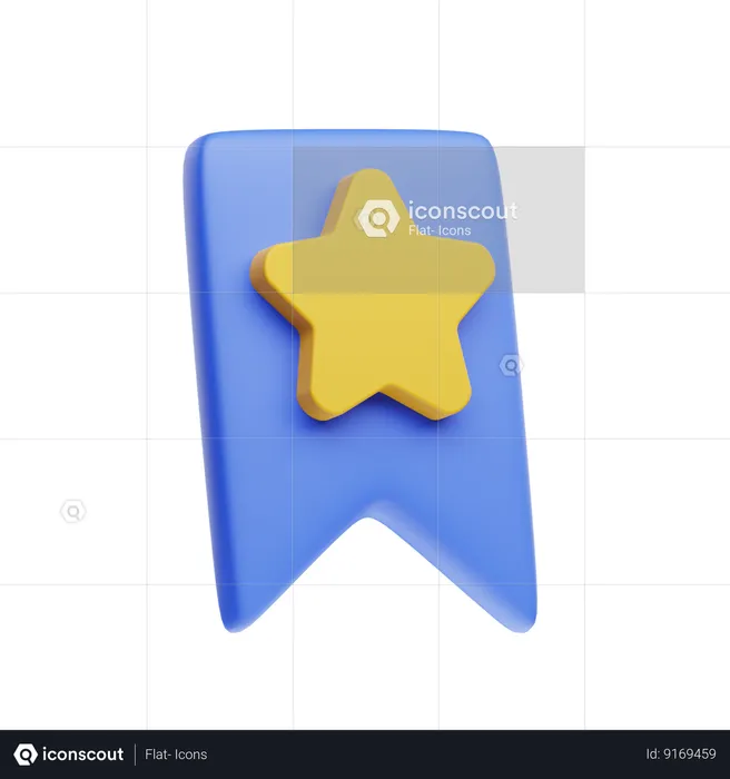 Favorite Button  3D Icon