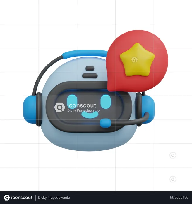 Favorite chatbot  3D Icon