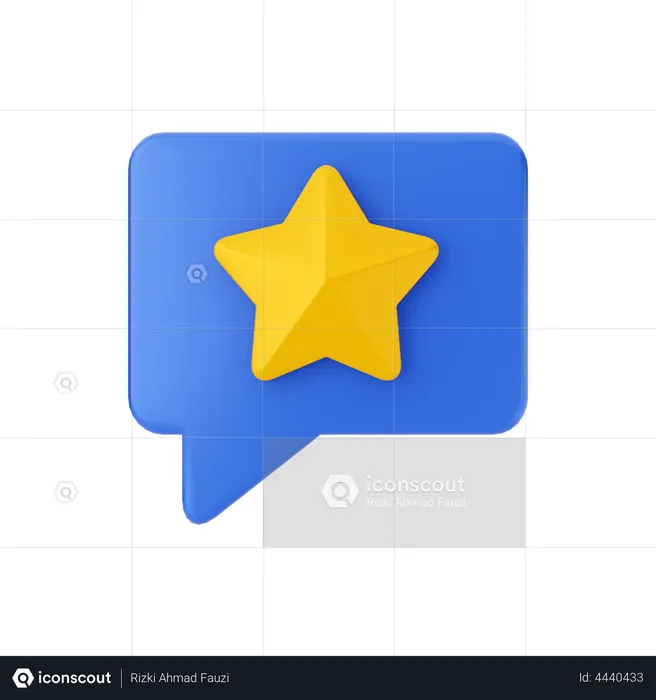 Favorite Message  3D Icon