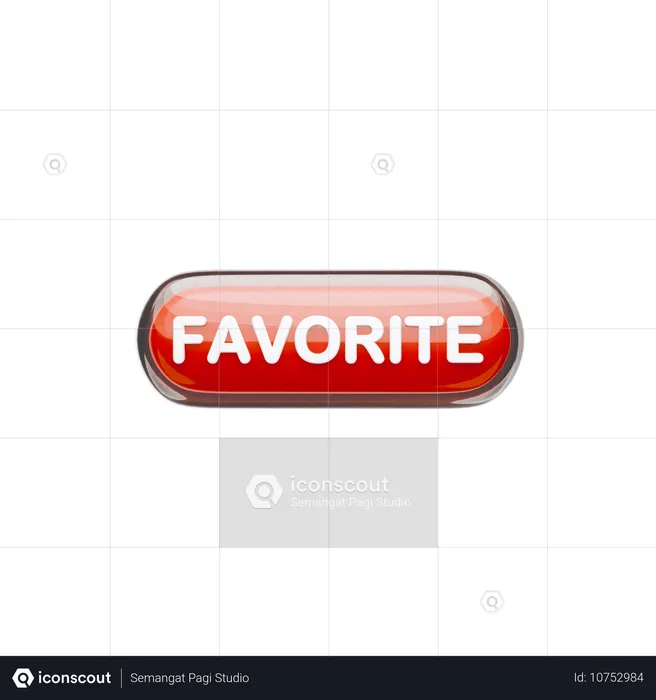 Favorito  3D Icon