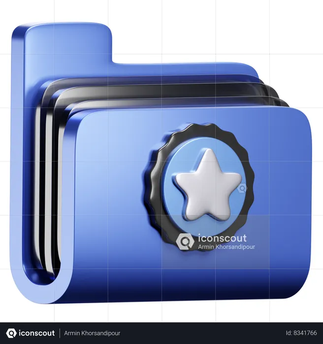 Favourite Folder  3D Icon