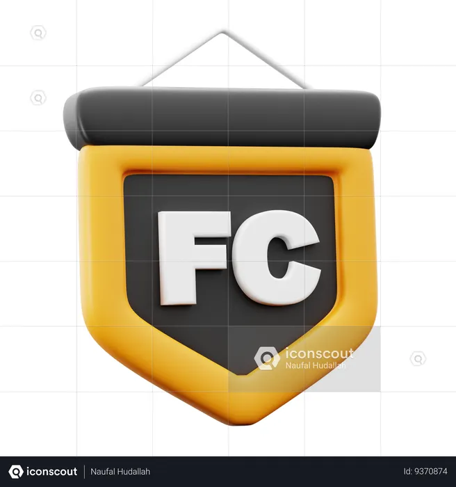 Fc Flag  3D Icon