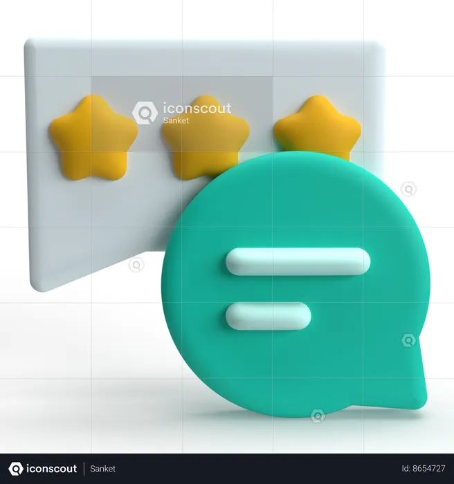 Feedback  3D Icon