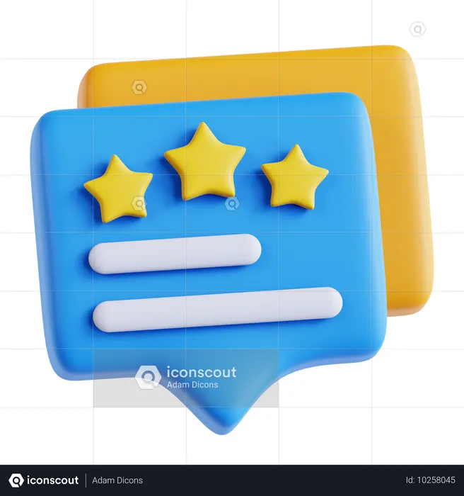 Feedback  3D Icon