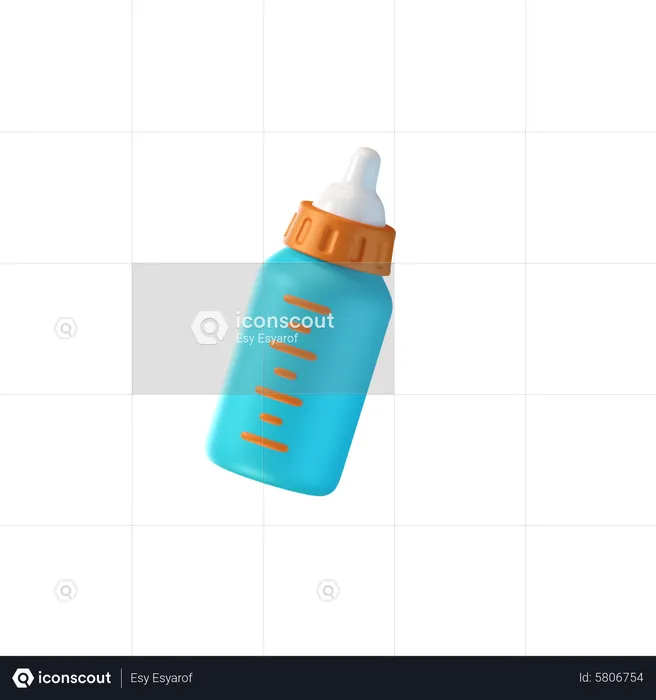 Feeding Bottle  3D Icon
