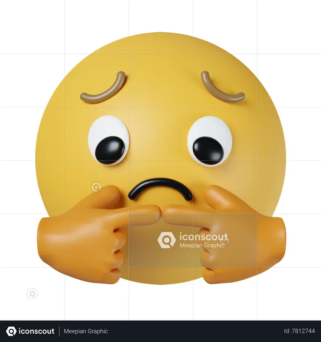 Feeling Emoji 3D Icon