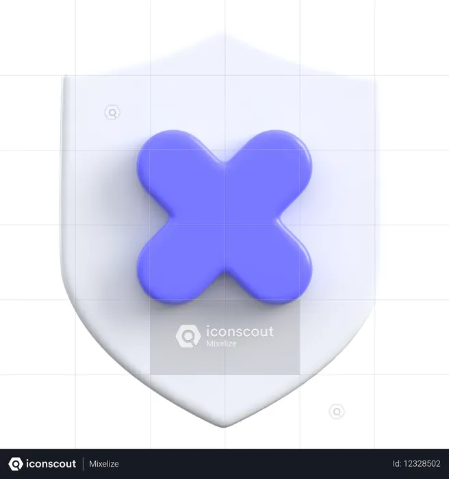 Fehlerschild  3D Icon