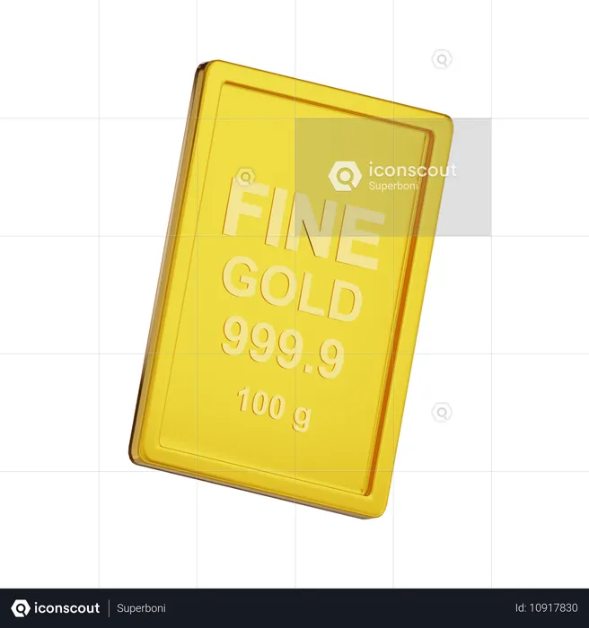 Feingold 100 g  3D Icon