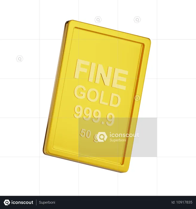 Feingold 50 g  3D Icon